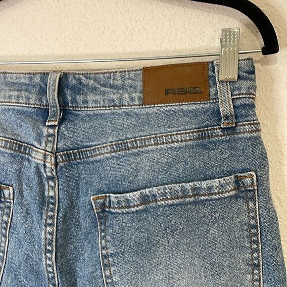 RSQ Mens Slim Straight Jeans | med wash | size 28x30 - Picture 6 of 9